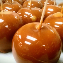 caramel apples